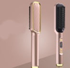 Profissional Hair Straightener  Electric Hot Comb Anti-scalding Ceramic Hair Curler Straightening Combs - Plush Fashion Shop #