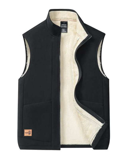 Men's Wool Winter Vest Thermal Vest - Plush Fashion Shop #