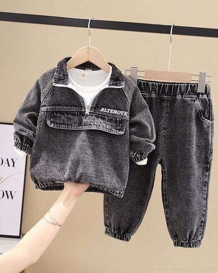 Boys Clothing New Clothes Fashionable Handsome Children's Clothing - Plush Fashion Shop #