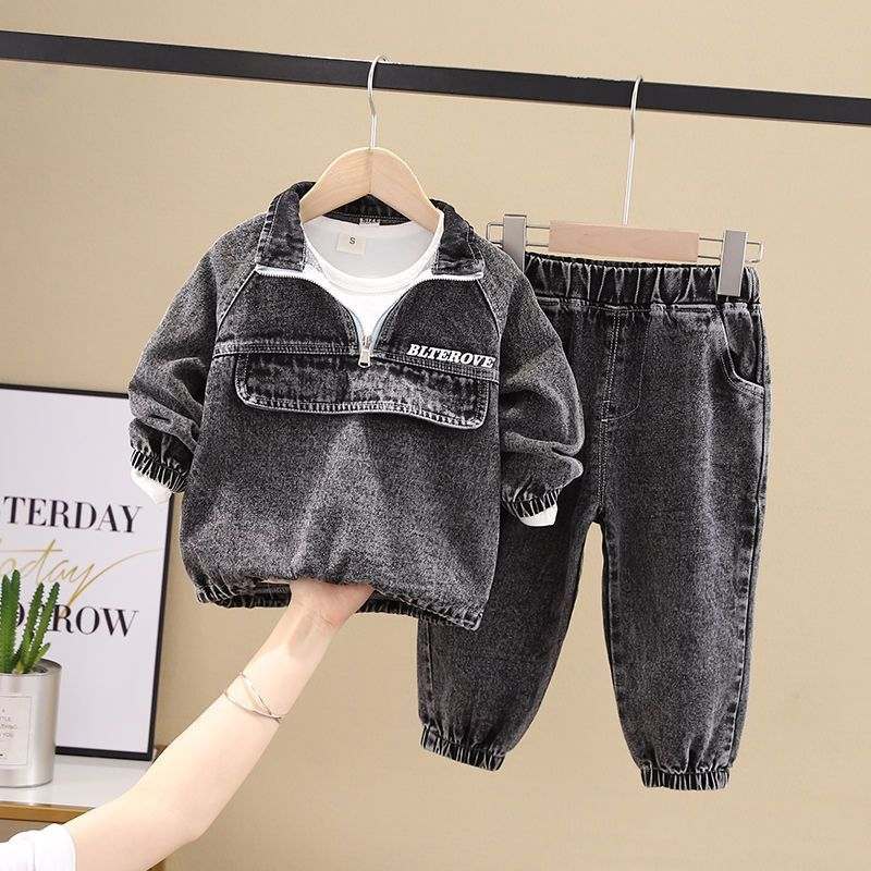 Boys Clothing New Clothes Fashionable Handsome Children's Clothing - Plush Fashion Shop #