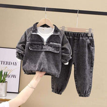  Boys Clothing New Clothes Fashionable Handsome Children's ClothingTransform your little boy into a fashionable and handsome young man with our Boy's Spring Clothing! Made from soft denim fabric, this two-piece suit in black or blueBaby clothsPlush Fashions ShopPlush Fashion ShopClothes Fashionable Handsome Children'