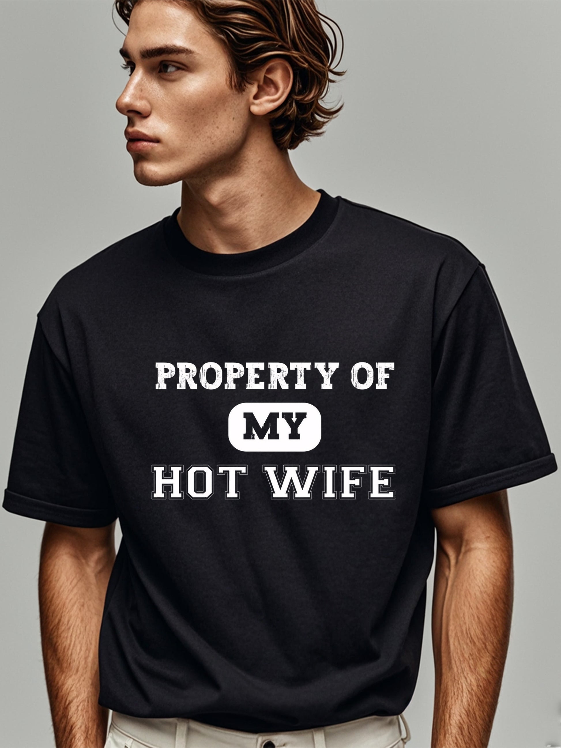 Property Of My Hot Wife Shirt For Husbands - Plush Fashion Shop