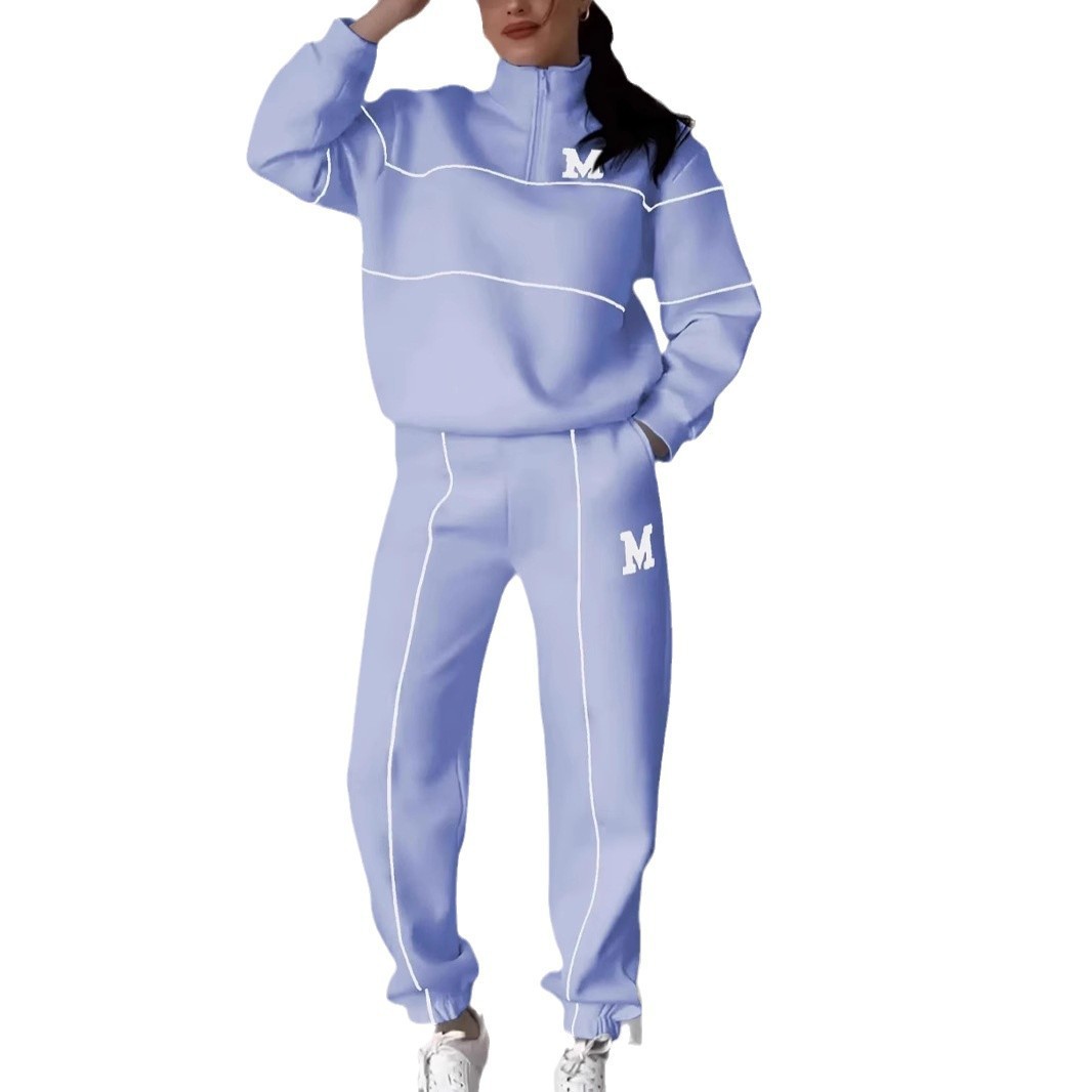 Women's Fashion  Piece Lounge Hoodless Pullover  Sweatsuit Sets With Pockets - Plush Fashion Shop #