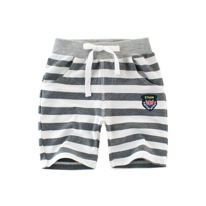 Boys' striped elastic cotton baby Capris summer styleBoys' Trousers Striped Elastic Cotton Baby Capris Children's Summer Style
Introducing our Boys' Trousers, the perfect summer essential for your little one. Made withInfant capri'sPlush Fashions ShopPlush Fashion Shop