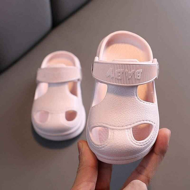 Children's Summer Baby Soft-Soled Beach Girls, Cartoon Children's Sandals - Plush Fashion Shop #