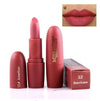 Matte moisturizing lipstick with long-lasting, vibrant color.