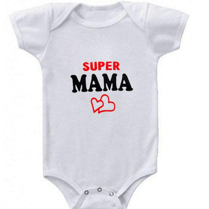 Funny Super Mama Papa Printed Baby Romper New Fashion For Boys & GirlsDERMSPE Funny Super Mama Papa Printed Baby Romper
Introducing our adorable Funny Super Mama Papa Printed Baby Romper, perfect for your little one's summer and springBaby rompersPlush Fashions ShopPlush Fashion Shop