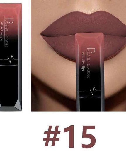 Makeup matte lip gloss lipstick - Plush Fashion Shop #