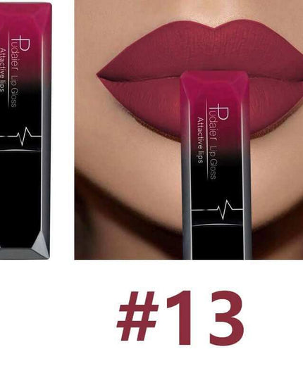 Makeup matte lip gloss lipstick - Plush Fashion Shop #