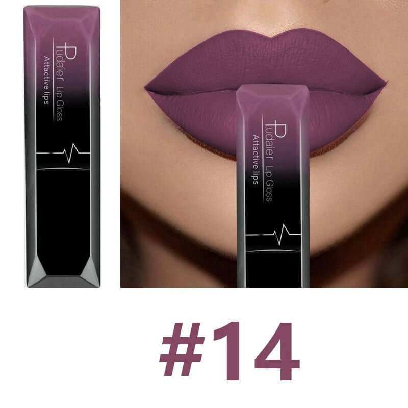 Makeup matte lip gloss lipstick - Plush Fashion Shop #