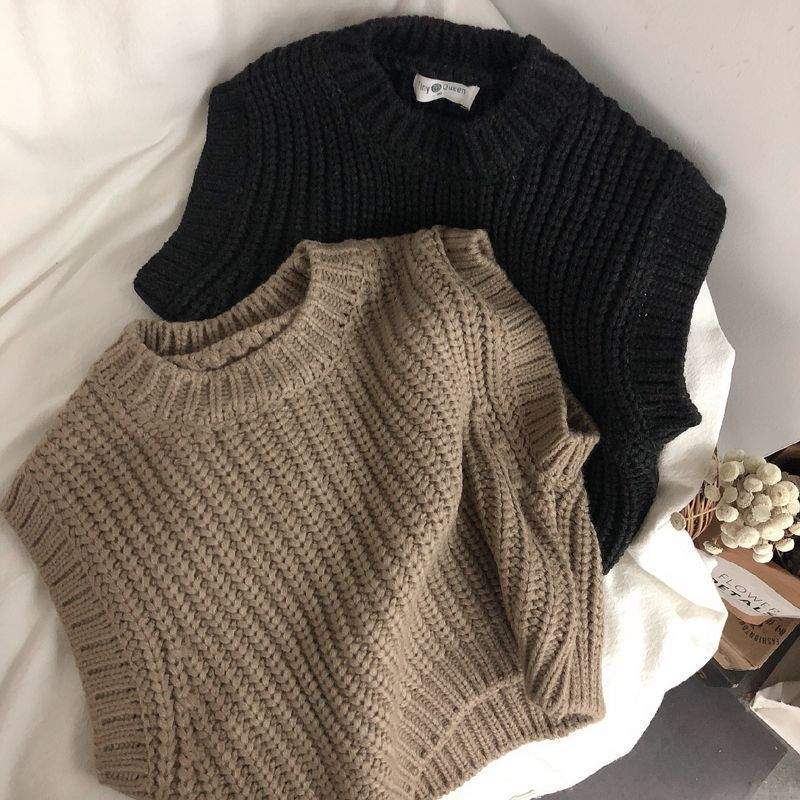 Children's Thick Stripe Pullover Sweater For Boys And GirlsWarm up your child's wardrobe with our Children's Wool Vest Pullover Sweater! Made with soft and standard wool, this trendy Korean-style pullover is perfect for spribaby sweatersPlush Fashions ShopPlush Fashion Shop