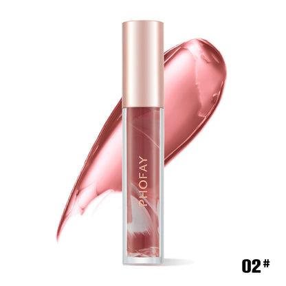 PHOFAY Rose Blooming Hydrating Lip Gloss - Plush Fashion Shop #