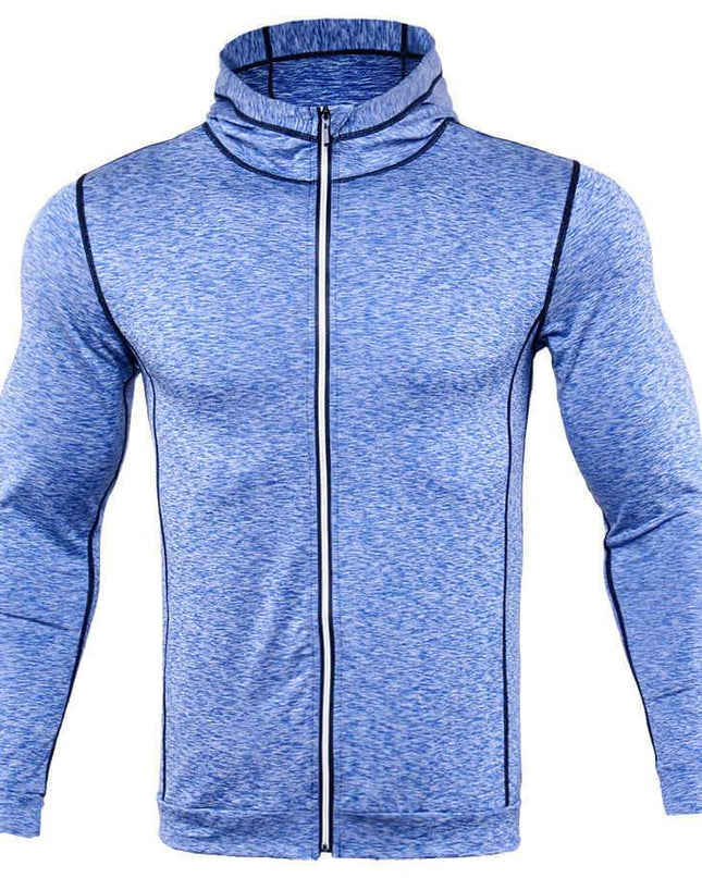 Zip Sport T Shirt Long Sleeve - Plush Fashion Shop #