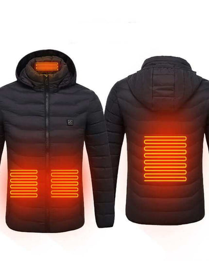 New Heated Coat USB Electric Thermal Winter Clothing - Plush Fashion Shop #