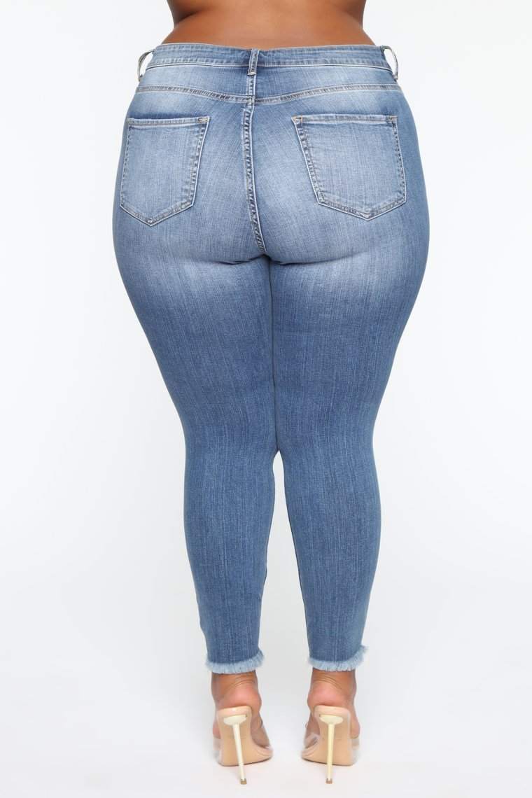 Stretch Ripped Women Plus Size Jeans Plus Size JeansUpgrade your street style with our Stretch Ripped Women Plus Size Jeans! Made of comfortable cotton with a high waist, these jeans will flatter your figure and give JeansPlush Fashions ShopPlush Fashion Shop