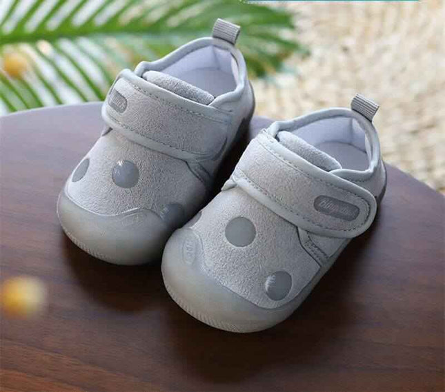 Infants And Toddlers Soft-soled Cotton Cloth Will Not Drop Shoes - Plush Fashion Shop #