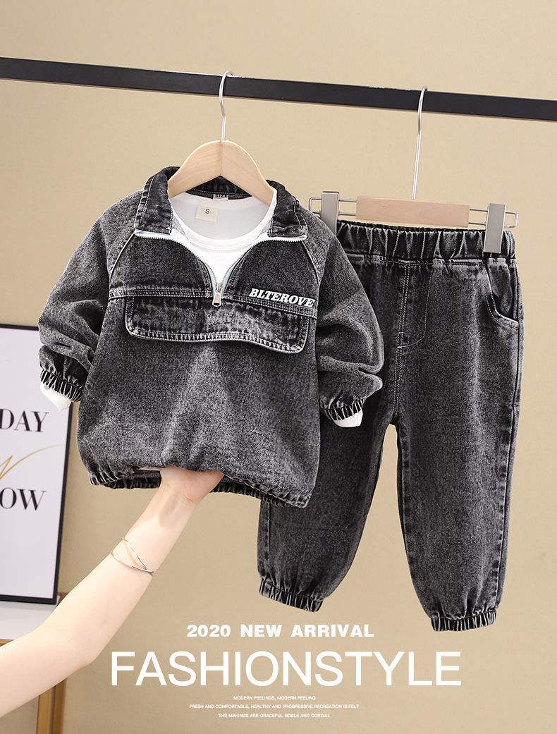 Boys Clothing New Clothes Fashionable Handsome Children's Clothing - Plush Fashion Shop #