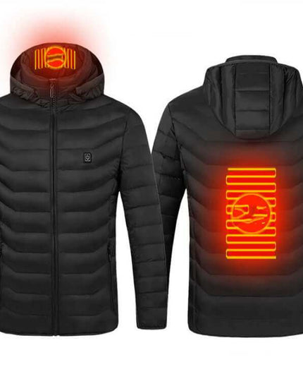 New Heated Coat USB Electric Thermal Winter Clothing - Plush Fashion Shop #