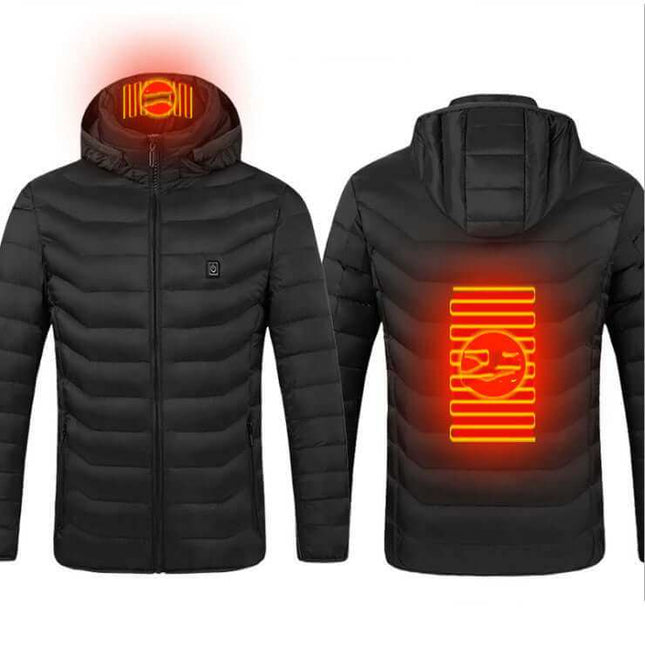 New Heated Coat USB Electric Thermal Winter Clothing - Plush Fashion Shop #