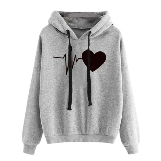 Heart Print Streetwear Hoodies Women Sweatshirt Spring Autumn Long SleExperience comfort and style with our Heart Print Streetwear Hoodies for women! The unique design is sure to turn heads, while the good quality material provides ultSweatshirtPlush Fashions ShopPlush Fashion ShopHeart Print Streetwear Hoodies Women Sweatshirt Spring Autumn Long Sleeve Hoodie Clothes