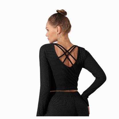 Women's Fashion Simple Solid Color BodysuitUpgrade your wardrobe with our Women's Fashion Simple Solid Color Bodysuit! Available in classic black or stylish coffee, this versatile bodysuit is perfect for any Yoga suitPlush Fashions ShopPlush Fashion ShopFashion Simple Solid Color Bodysuit