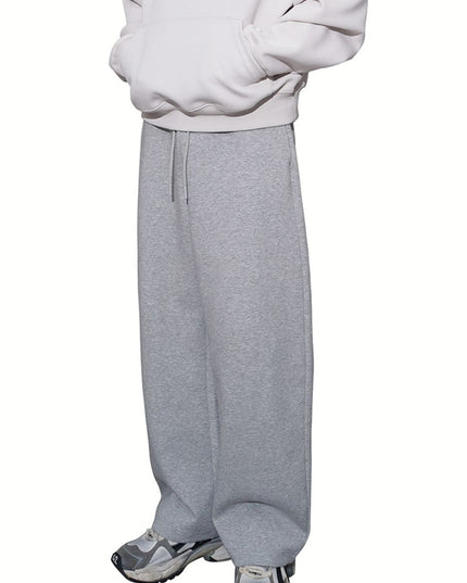 Men's Drawstring Straight-Leg Sweatpants