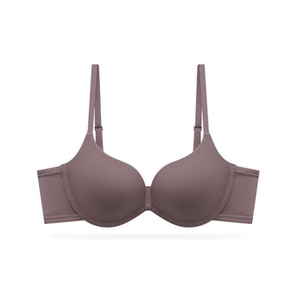 Seamless underwear for women, summer push-up thin bra with fixed shoulder straps.