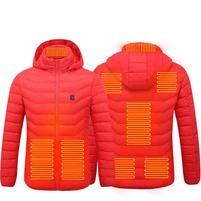 New Heated Coat USB Electric Thermal Winter Clothing - Plush Fashion Shop #