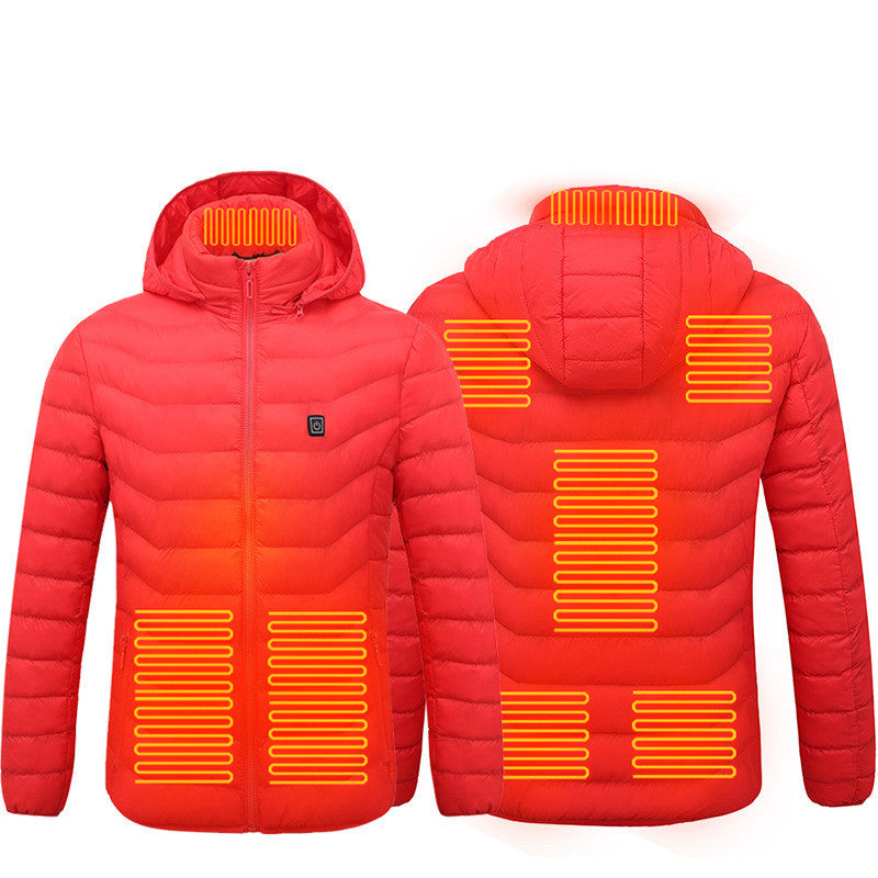 New Heated Coat USB Electric Thermal Winter Clothing