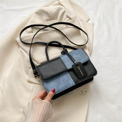 Ladies Fashion Stitch Texture Shoulder Messenger Bag