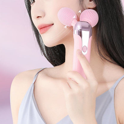 Facial Cleansing And Face Slimming Roller Vibration Facial BeautyExperience the ultimate in facial cleansing and face slimming with our Facial Cleansing And Face Slimming Roller Vibration Facial Beauty! Crafted with a sleek, compaFacial SlimmerPlush Fashions ShopPlush Fashion Shop