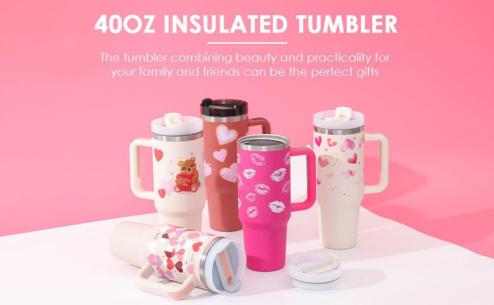 40 Oz Tumbler Straw Insulated, Stainless Steel Spill Proof Vacuum CoffExperience the perfect blend of style and durability with our premium 40oz Insulated Tumbler. Crafted from high-grade stainless steel, it keeps your drinks at the idCoffee MugPlush Fashions ShopPlush Fashion Shop