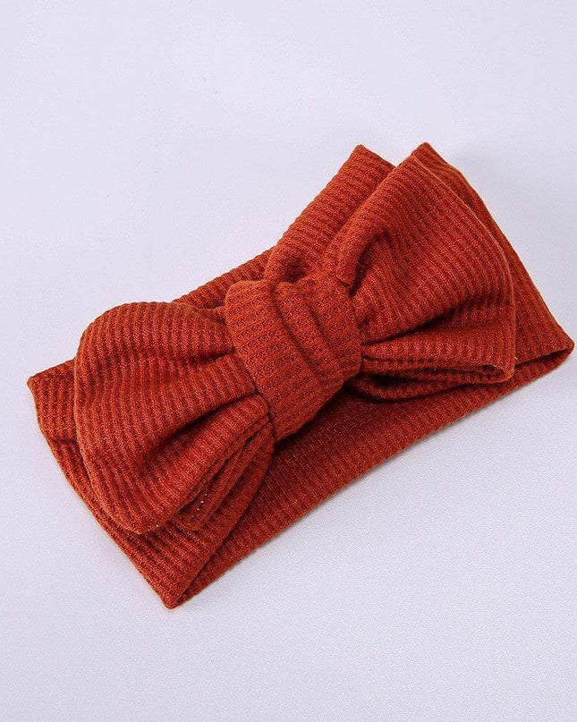 Infant Oversized Bow Hair Band - Plush Fashion Shop #