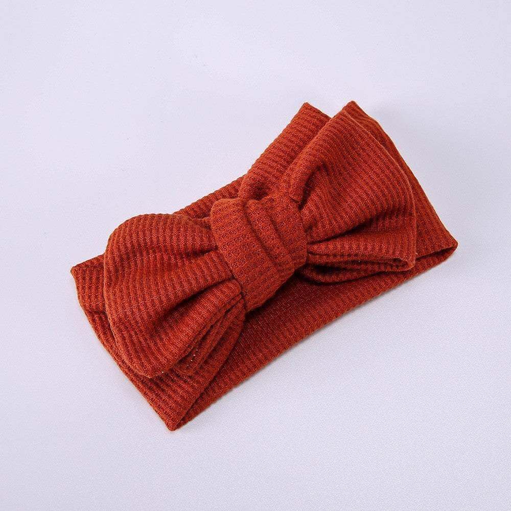 Infant Oversized Bow Hair Band - Plush Fashion Shop #