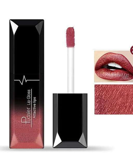 Makeup matte lip gloss lipstick - Plush Fashion Shop #