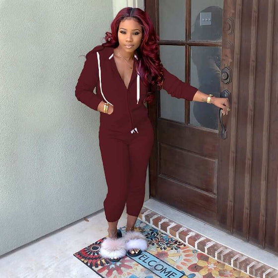 Women's fashion casual sweat suitUpgrade your casual attire with our Women's Fashion Casual Sweat Suit. Made with comfort and style in mind, this sweat suit is perfect for any occasion. Its trendy dLadies sweat suitPlush Fashions ShopPlush Fashion Shopfashion casual sweat suit