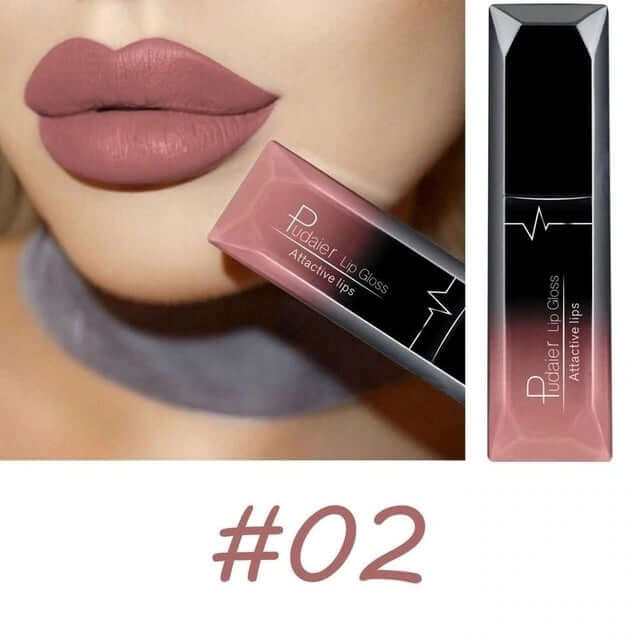 Makeup matte lip gloss lipstick - Plush Fashion Shop #