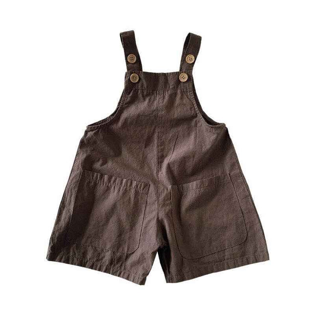 Cotton Breathable Thin Section Boys And Girls Overalls - Plush Fashion Shop #