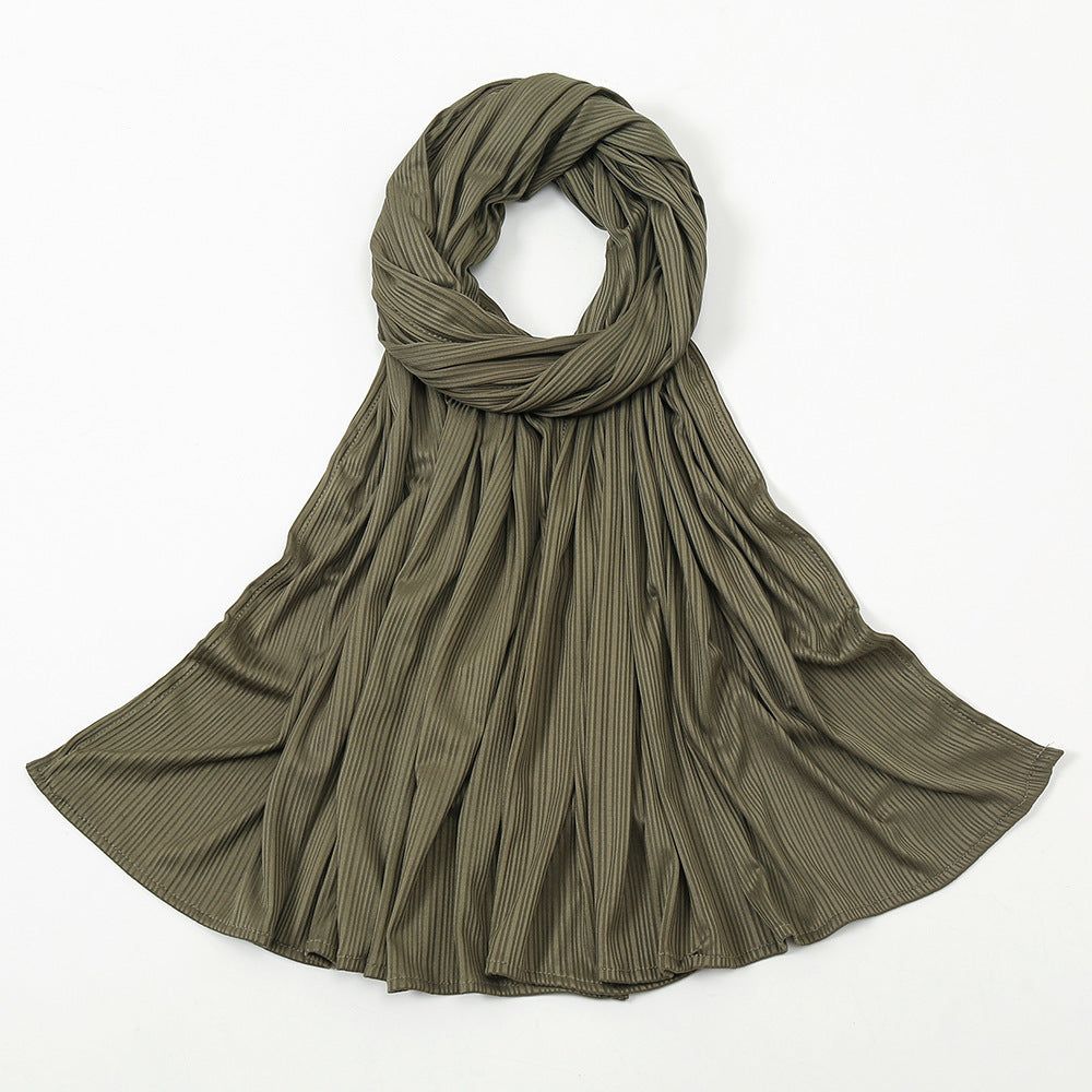 Women's Knitted Cotton Striped Solid Color ScarfElevate your style with our Women's Knitted Thread Cotton Scarf! Made from premium cotton, it comes in various solid colors, adding sophistication to any outfit. LigScarfPlush Fashions ShopPlush Fashion ShopKnitted Cotton Striped Solid Color Scarf