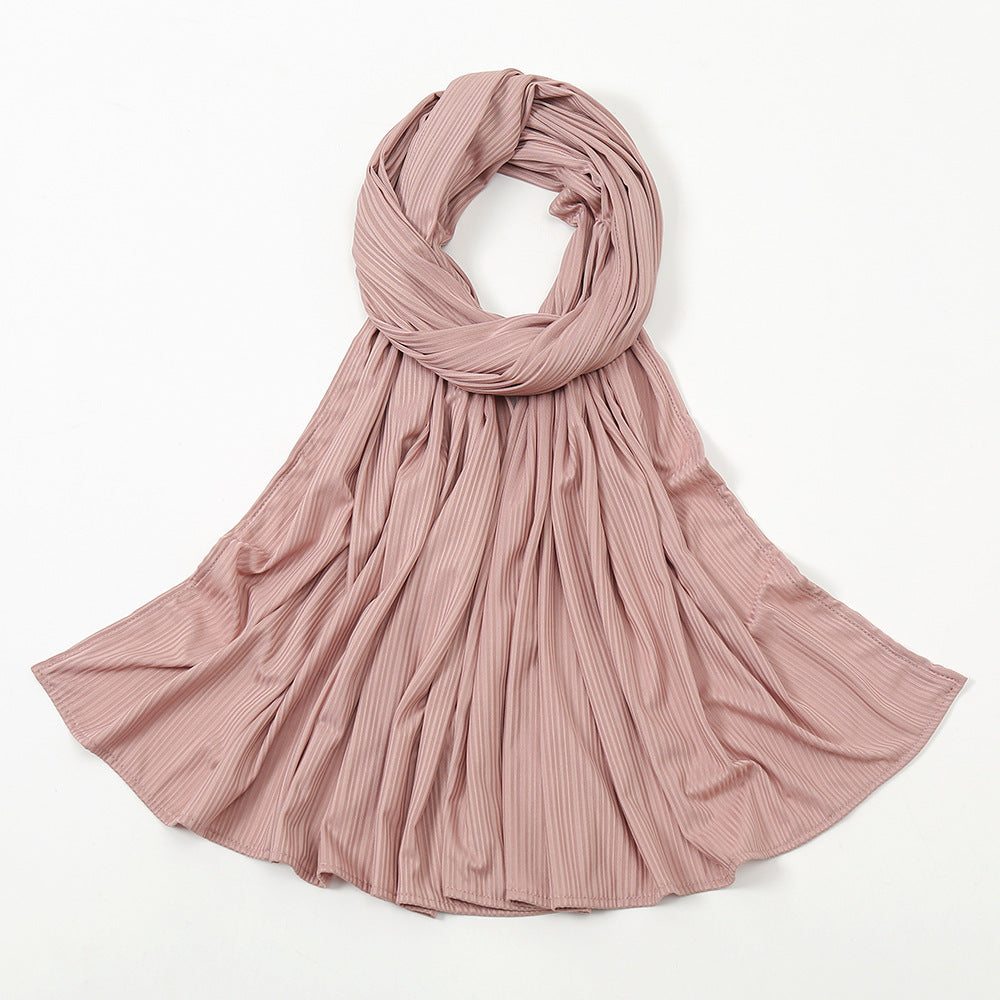 Women's Knitted Cotton Striped Solid Color ScarfElevate your style with our Women's Knitted Thread Cotton Scarf! Made from premium cotton, it comes in various solid colors, adding sophistication to any outfit. LigScarfPlush Fashions ShopPlush Fashion ShopKnitted Cotton Striped Solid Color Scarf