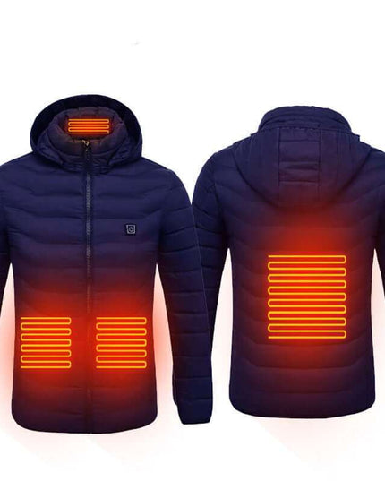 New Heated Coat USB Electric Thermal Winter Clothing - Plush Fashion Shop #