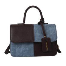  Ladies Fashion Stitch Texture Shoulder Messenger Bag with unique design and adjustable strap.