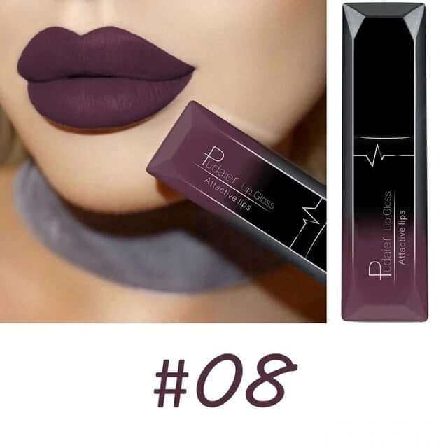 Makeup matte lip gloss lipstick - Plush Fashion Shop #