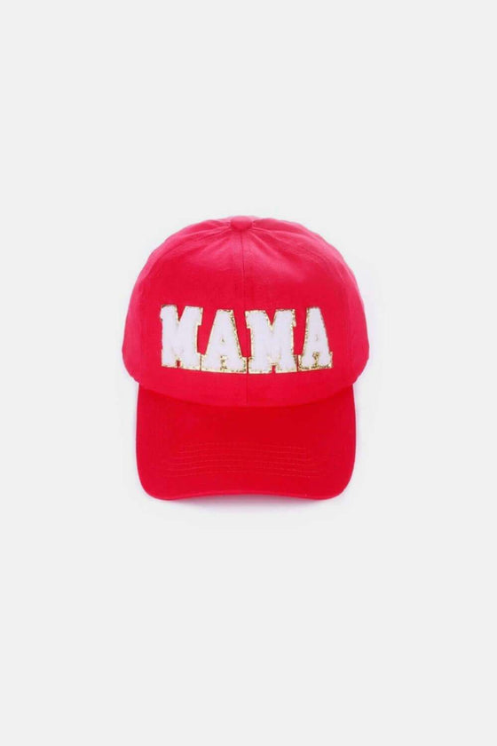 MAMA Chenille Patch Baseball CapElevate your style with the MAMA Chenille Patch Baseball Cap! The high-quality washed cotton material provides comfort and durability. With trendy city-themed embroiHatsPlush Fashion ShopPlush Fashion ShopMAMA Chenille Patch Baseball Cap