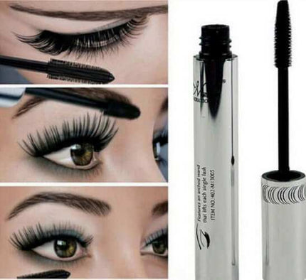 Long Curling Eyelash Extension Black Fiber Mascara Eye Lashes Makeup - Plush Fashion Shop #