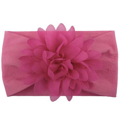 Creative Chiffon Flower Baby  Headband Hair AccessoriesTransform your little one into a darling princess with our Creative Chiffon Flower Headband. Hand-crafted with delicate flowers, this headband is a perfect accessoryHeadbandPlush Fashion ShopPlush Fashion Shop