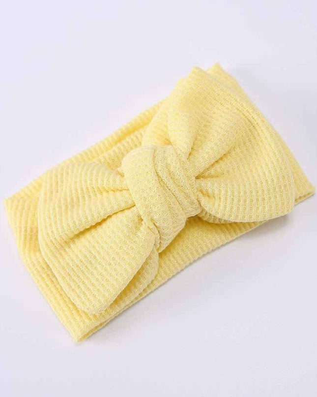 Infant Oversized Bow Hair Band - Plush Fashion Shop #