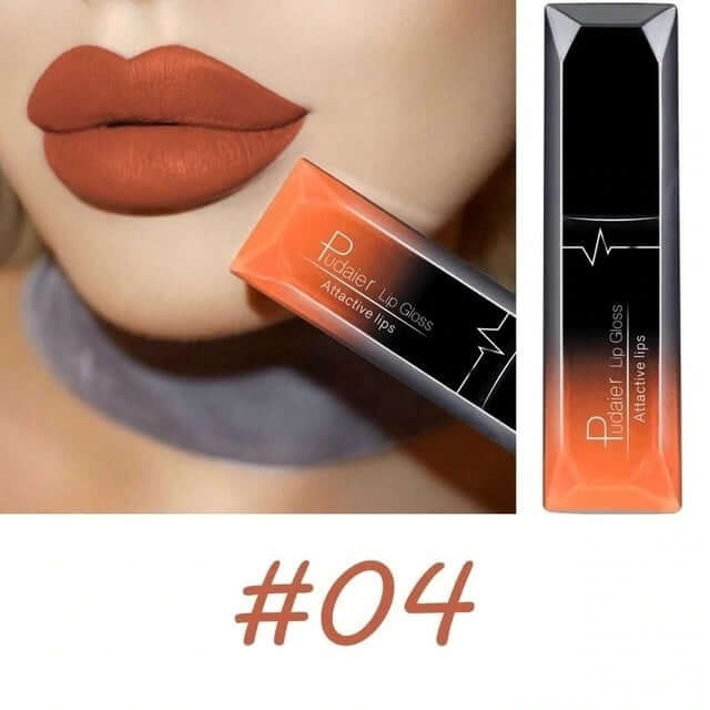 Makeup matte lip gloss lipstick - Plush Fashion Shop #