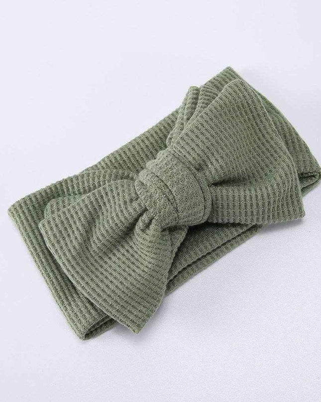 Infant Oversized Bow Hair Band - Plush Fashion Shop #