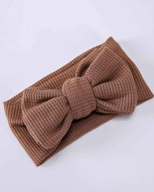 Infant Oversized Bow Hair Band - Plush Fashion Shop #